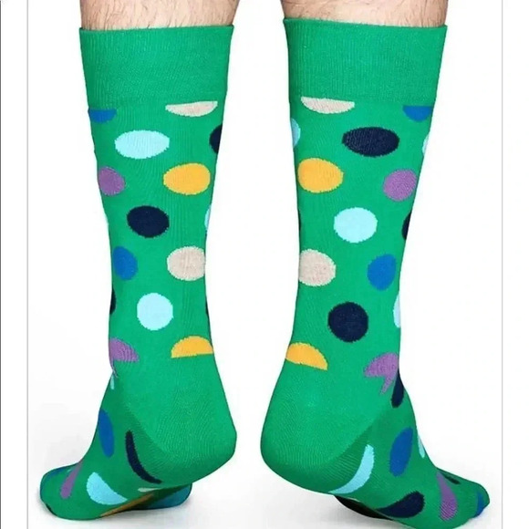 Happy Socks Green With Big Polkadots - Picture 2 of 4